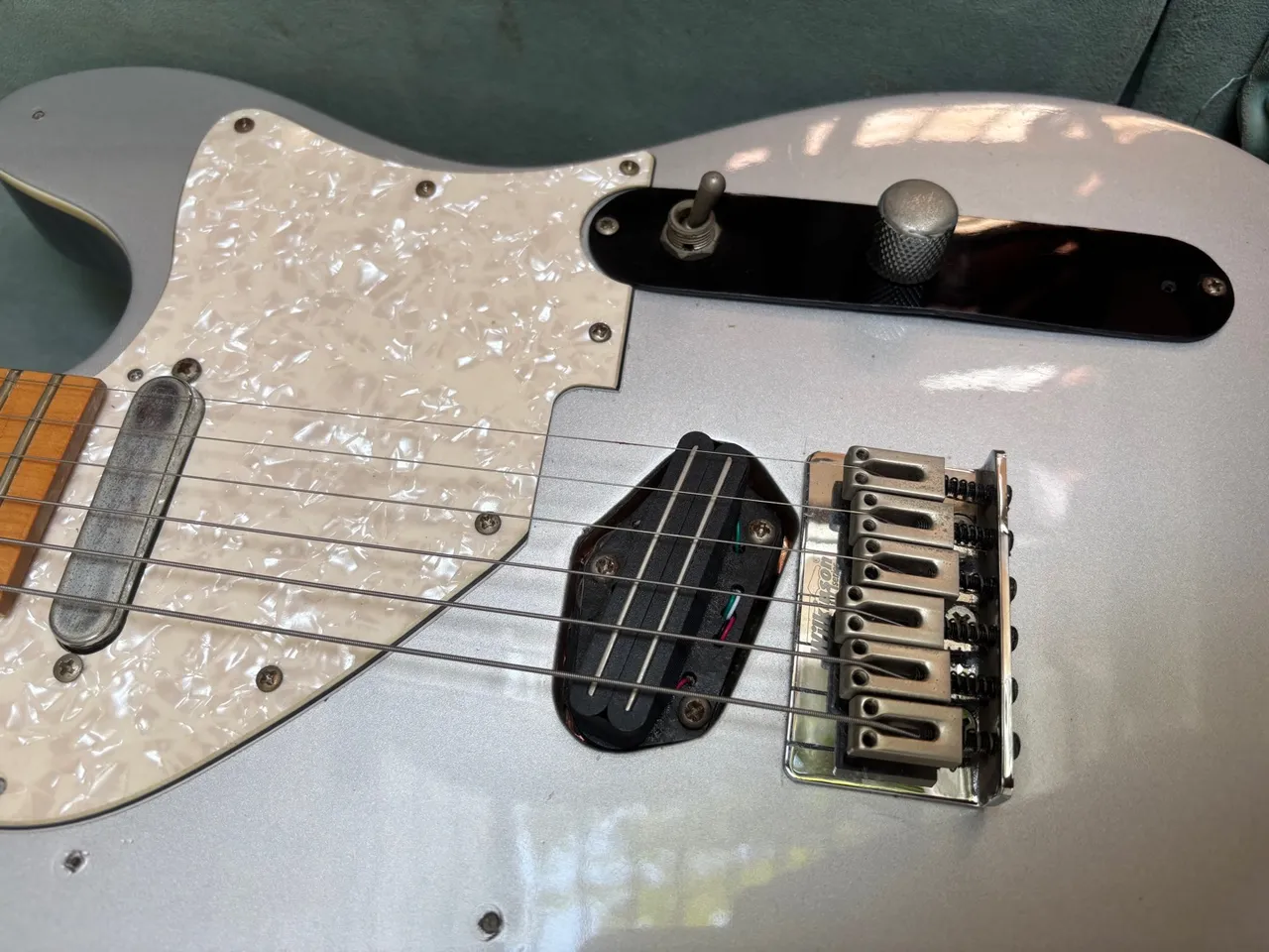 Guitarra Telecaster (trocas com volta)