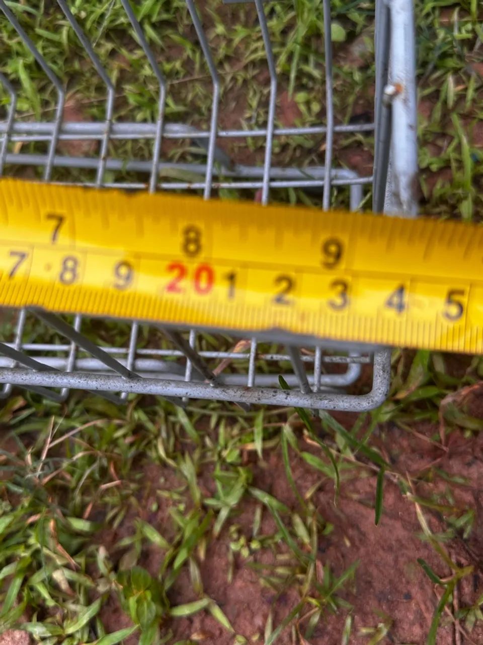 Floreira (Carrinho decorativo de compras miniatura em ferro ) - Foto 5
