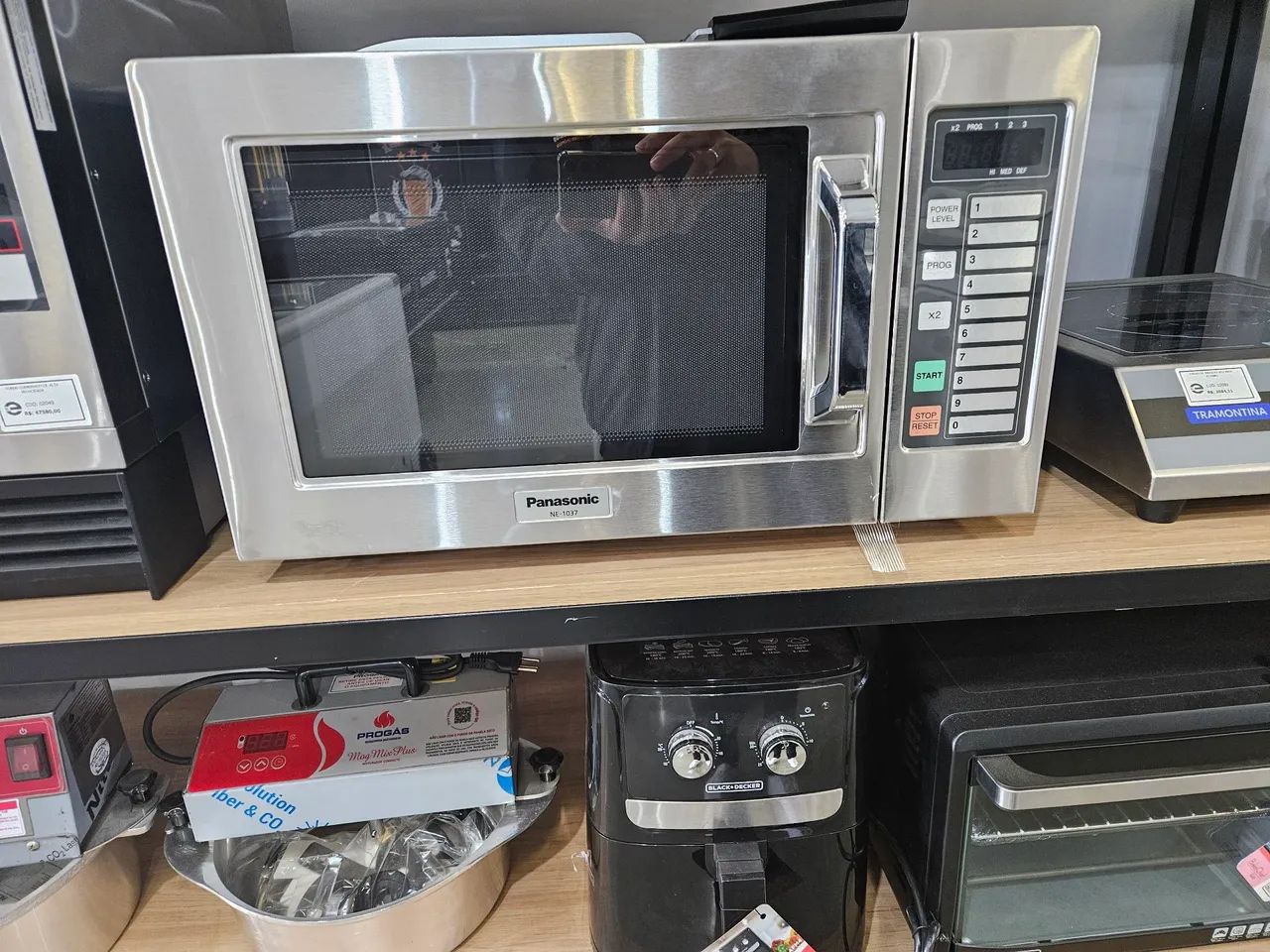 Microondas comercial 22L 1000W 220V pronta entrega