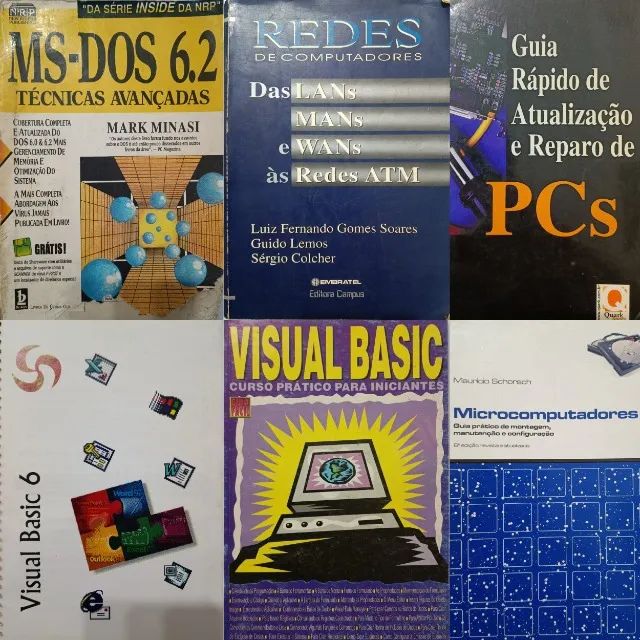 Kit Com 11 Livros Usados de Informática, Internet e Redes - Foto 2