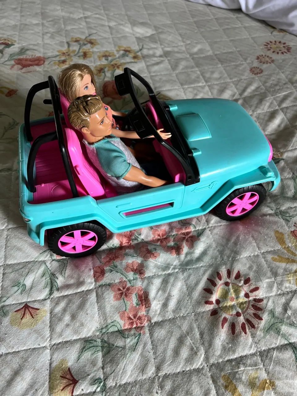 Carro Jeep Barbie e Ken Original - Foto 4