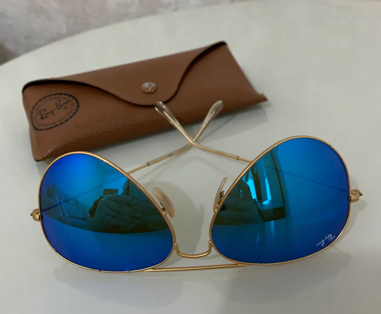 Óculos de Sol Ray-Ban Aviator Original Large Metal (RB 3025L) - Foto 3