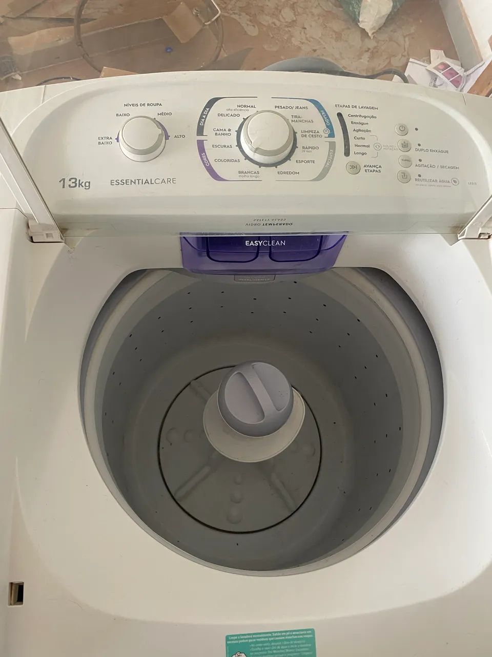 Máquina de lavar eletrolux 13kg 