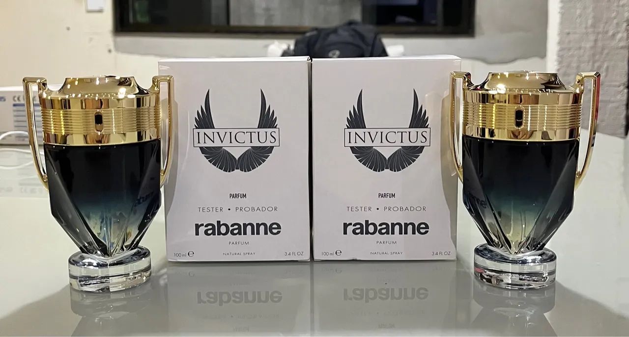 Perfume Invictus Parfum 100ml Paco Rabanne TESTER - Foto 4
