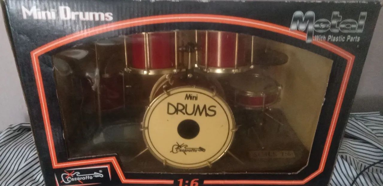 Mini Bateria Metal Casarotto 1:6