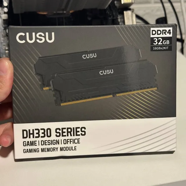 32GB Memória RAM (2x16) - DDR4 3200MHz CL16