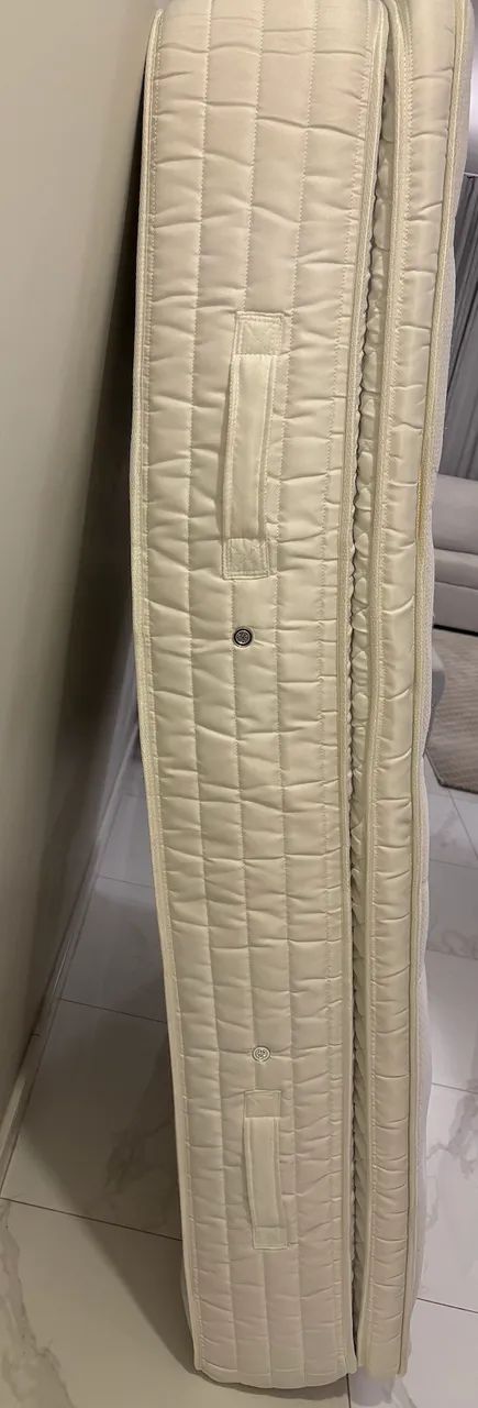 colchão casal de mola premium pocket tok&stok - Foto 2