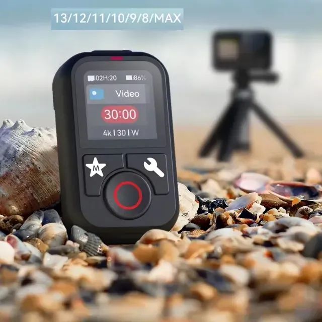 Telesin Controle Remoto T13 Para Gopro Hero 13-12-11-10-9-8 Preto