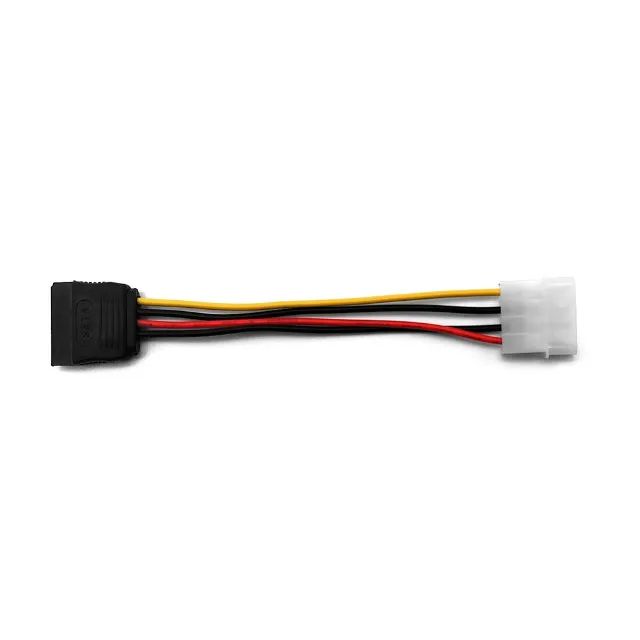  Cabo de Forca SATA para Molex IDE PlusCable PC-STF015 15cm - WZetta - Foto 2
