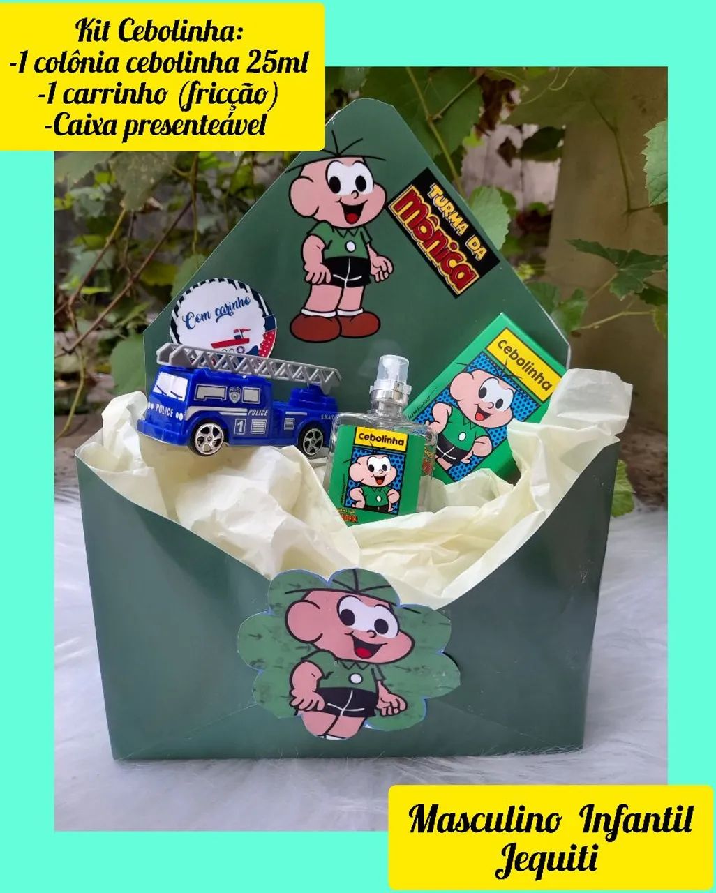 KIT CEBOLINHA JEQUITI 