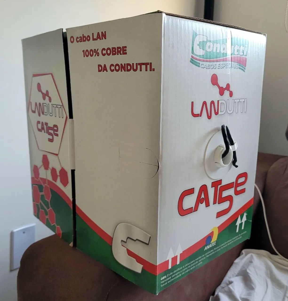 Cabo de rede Condutti CAT5e 100% Cobre64169991485570120