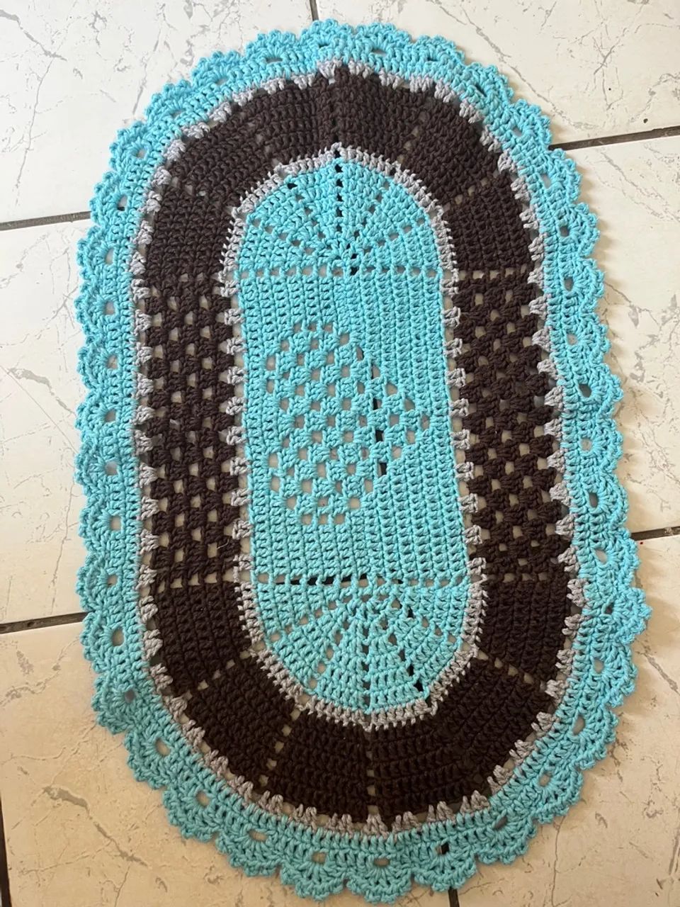 Tapetes em crochê - Foto 3
