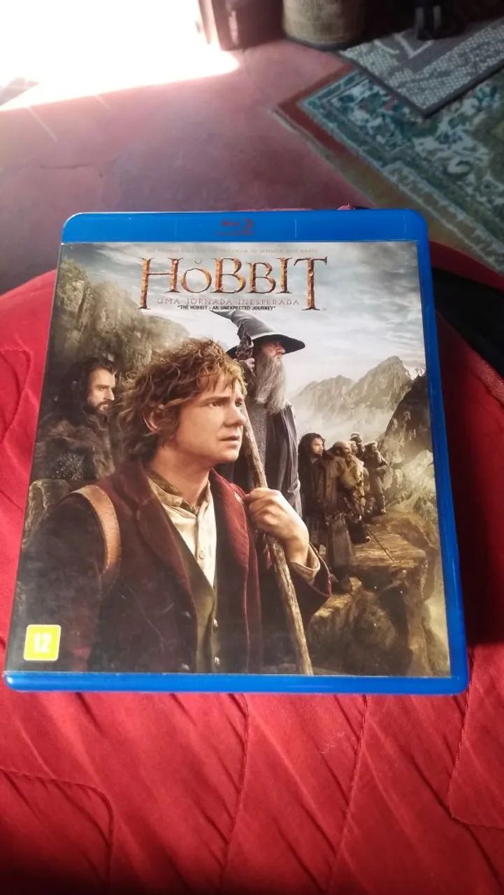 Filme bluray original Hobbit vol 1
