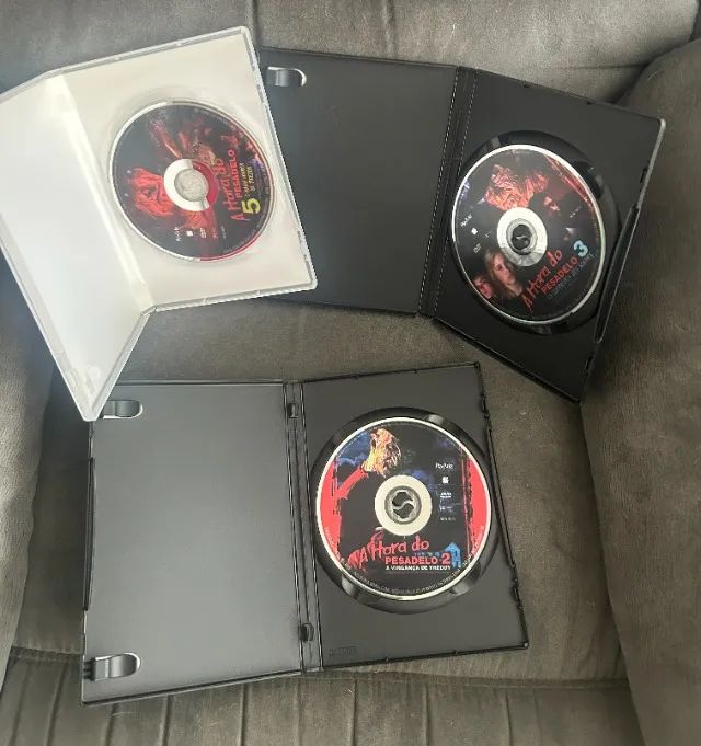 DVDs A HORA DO PESADELO 2, 3 E 5  - Foto 3