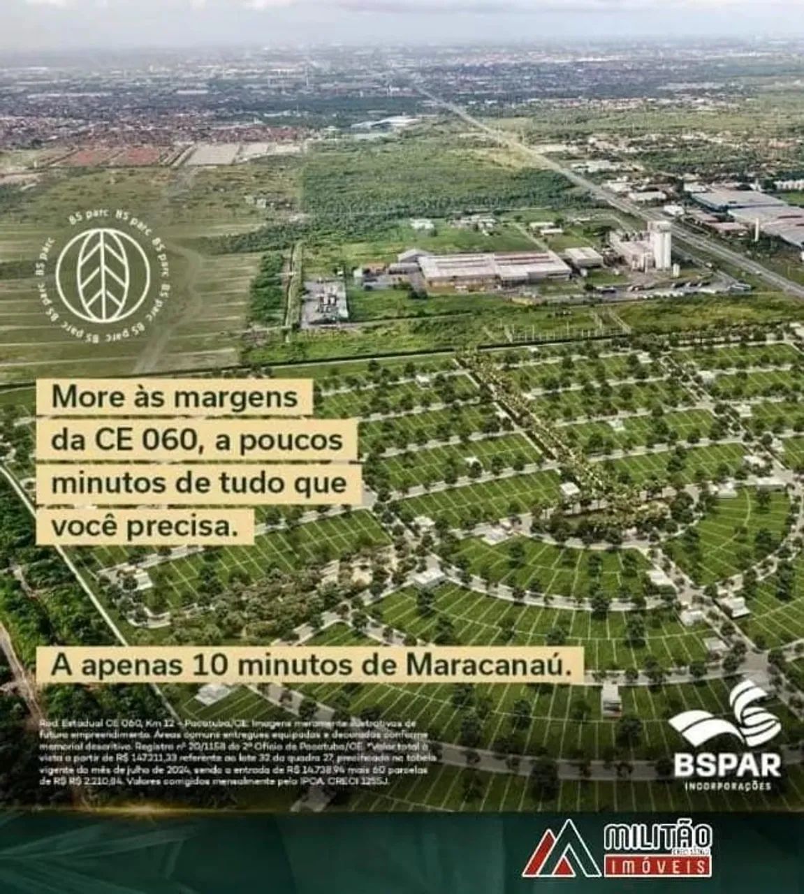 CONDOMINIO DE LOTES PRONTO PARA CONSTRUIR