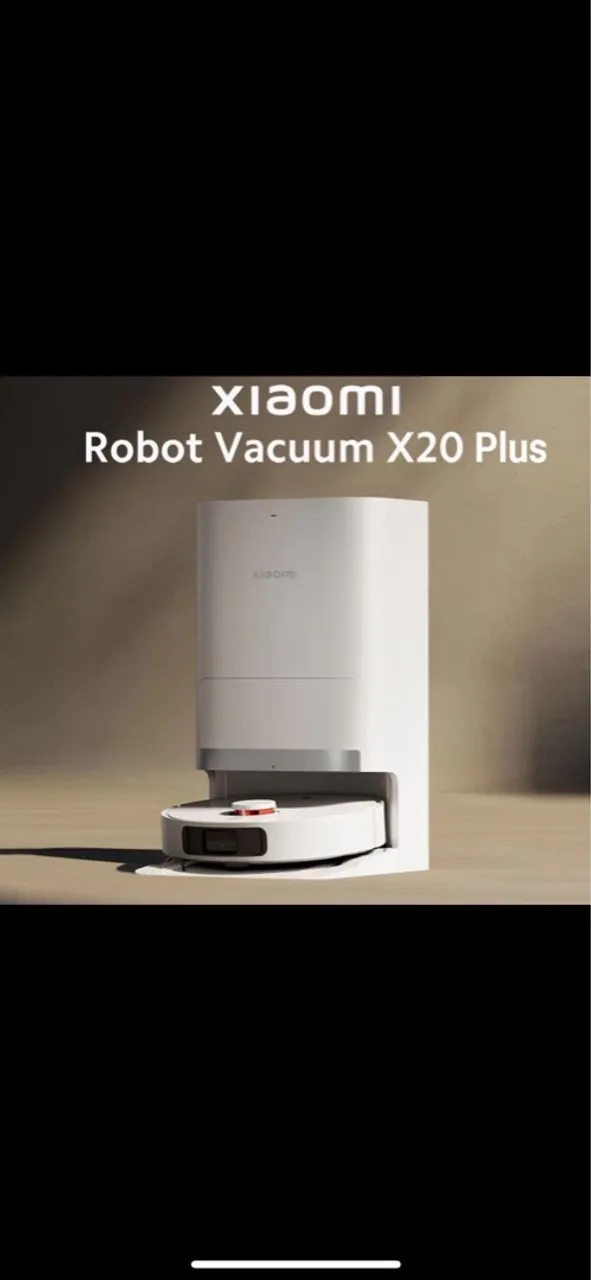 Robô Aspirador Xiaomi X20 Plus com Estação Inteligente - NOVO!