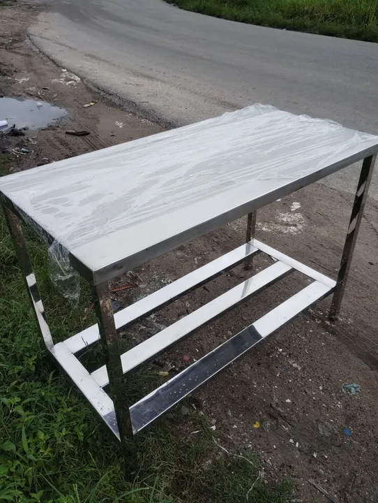 Mesas de aço inox novos ótimo para seu comércio vários tamanhos