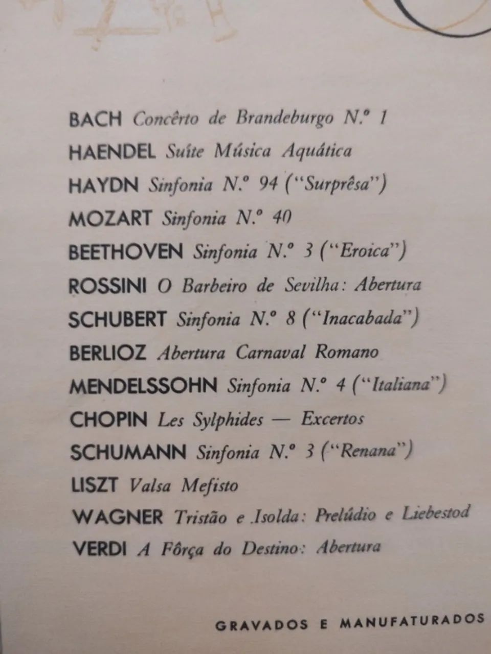 LP - Música dos grandes mestres - Foto 3