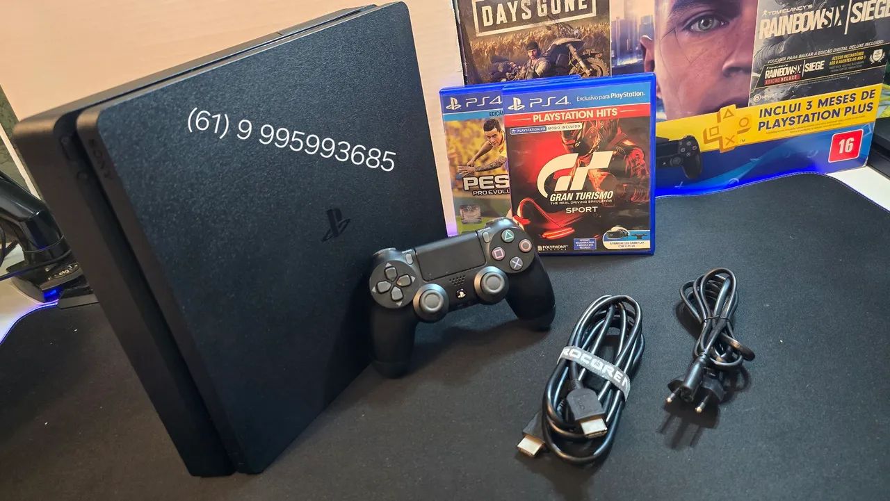 Playstation 4 Slim 1 Tera Aceito Troca