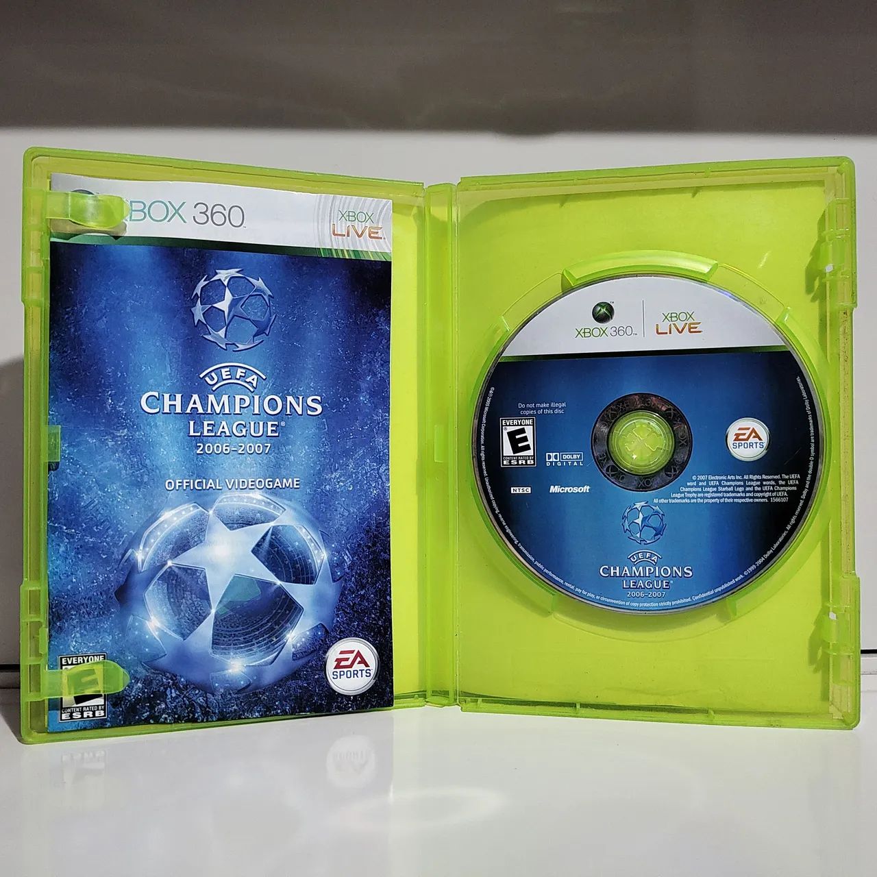 Jogo UEFA Champions League 2006 - 2007 Xbox 360 Original Americano
