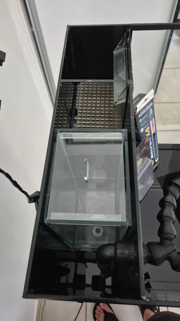 Aquário 125 litros (46x49x56) com móvel - Foto 3