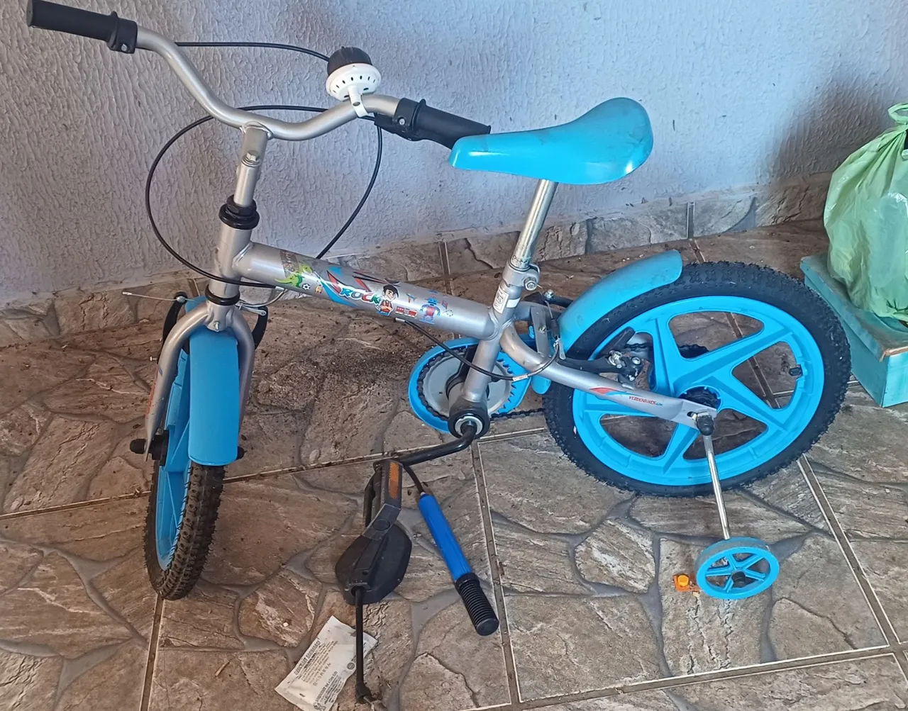Bicicleta Infantil Aro 12 - Azul