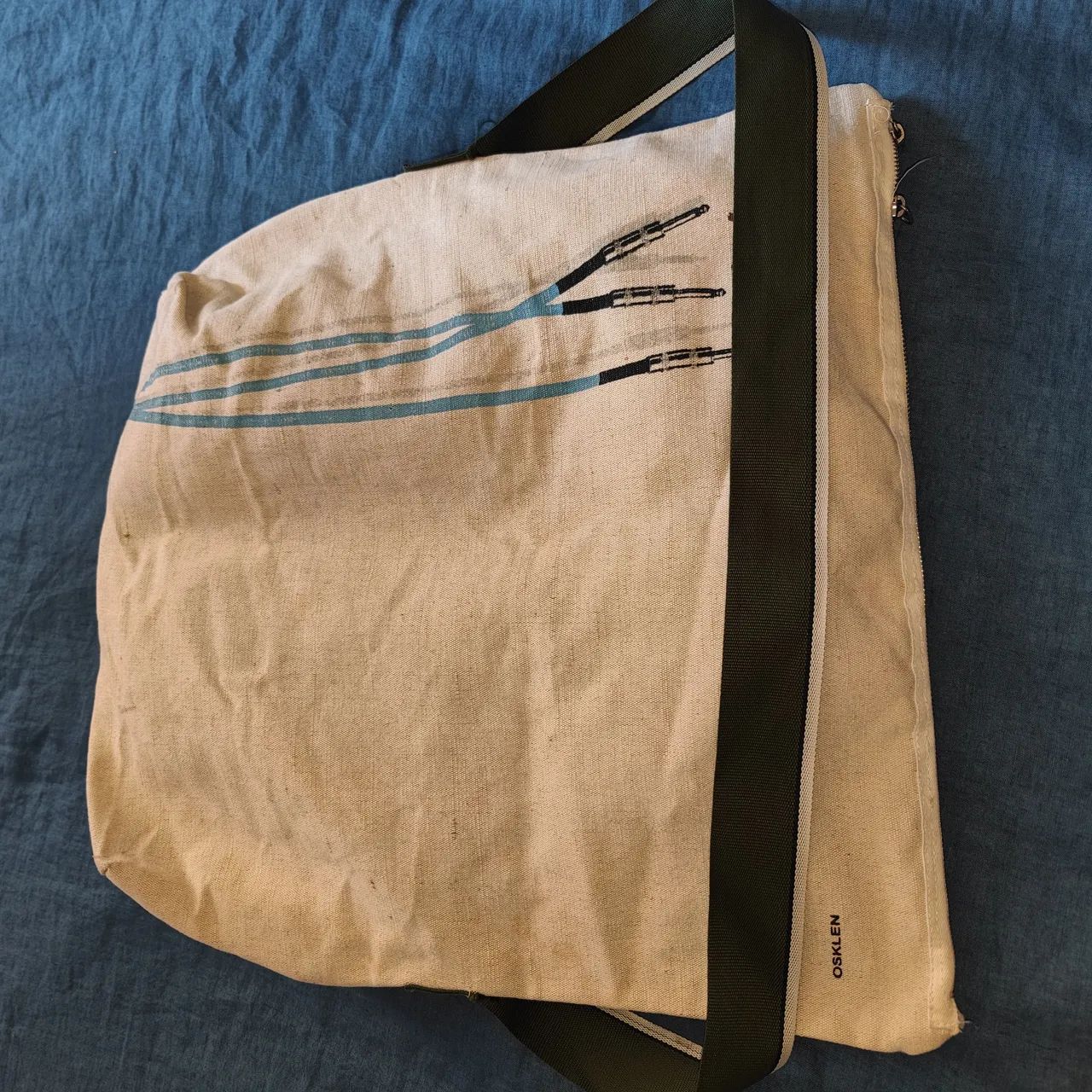 Bolsa de Ombro em Canvas Osklen  - Foto 4