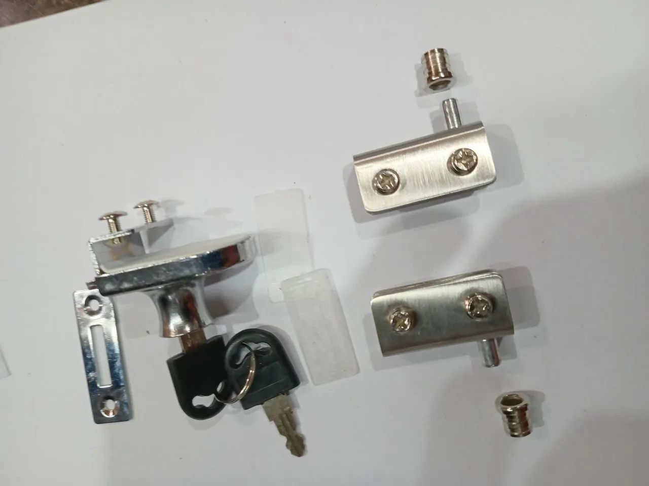 Fechaduras para Vidro - KIT Completo