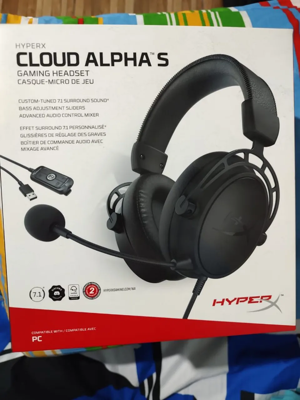 Headset Gamer HyperX Cloud Alpha S