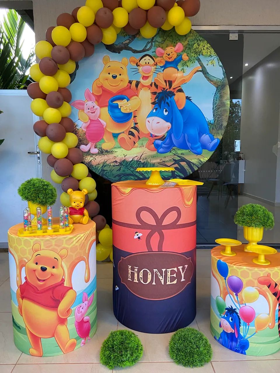 Pegue e monte ursinho pooh 