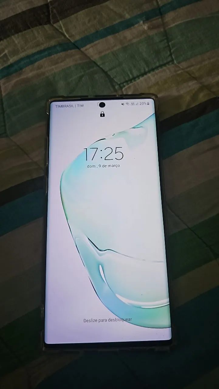 Celular not 10 samsung