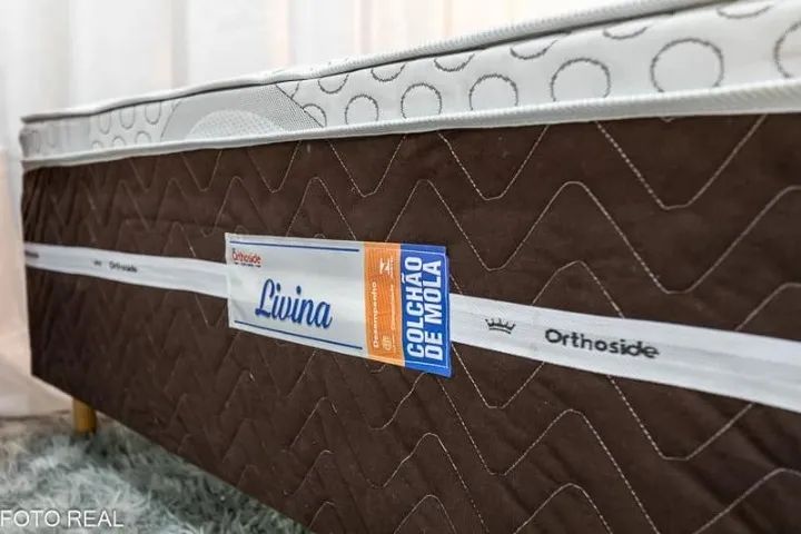 Cama Box Molas Ensacadas Solteiro- Produto Novo Entrega Rápida - Foto 3