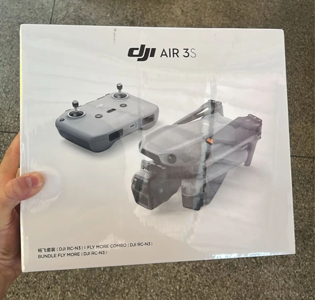 DJI Air 3S Fly More Combo -NOVO/LACRADO