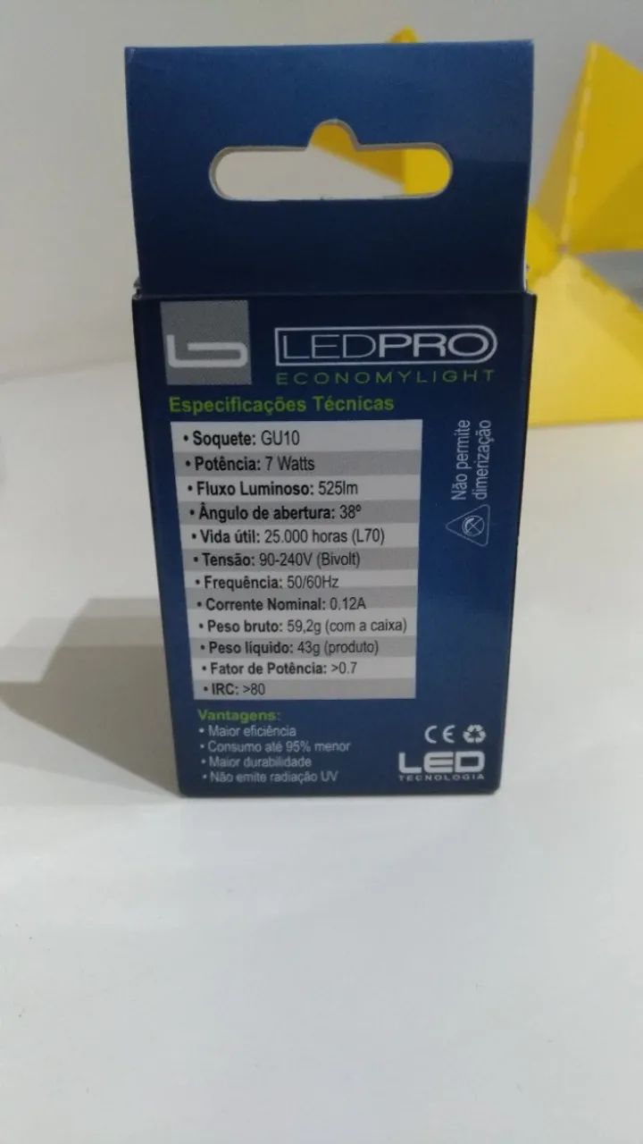 Lâmpadas Dicróicas 7 W - Foto 5