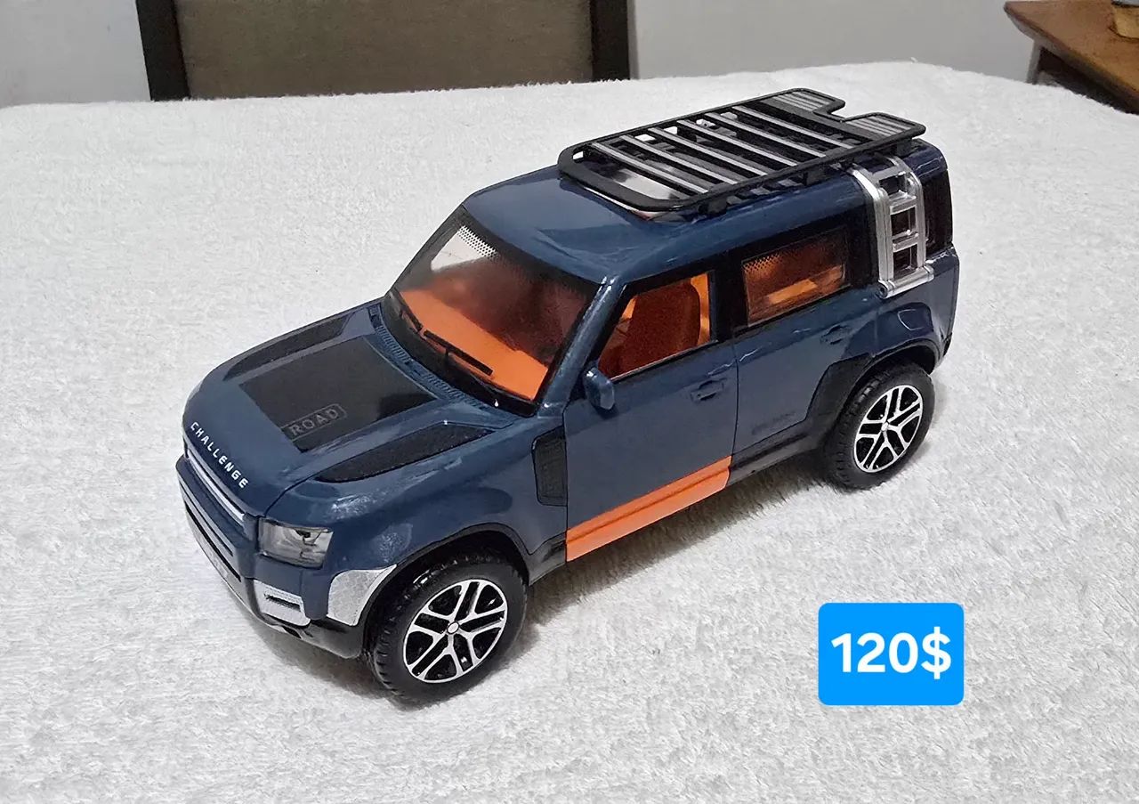 Carrinho miniatura Range Rover G4 Challenge 