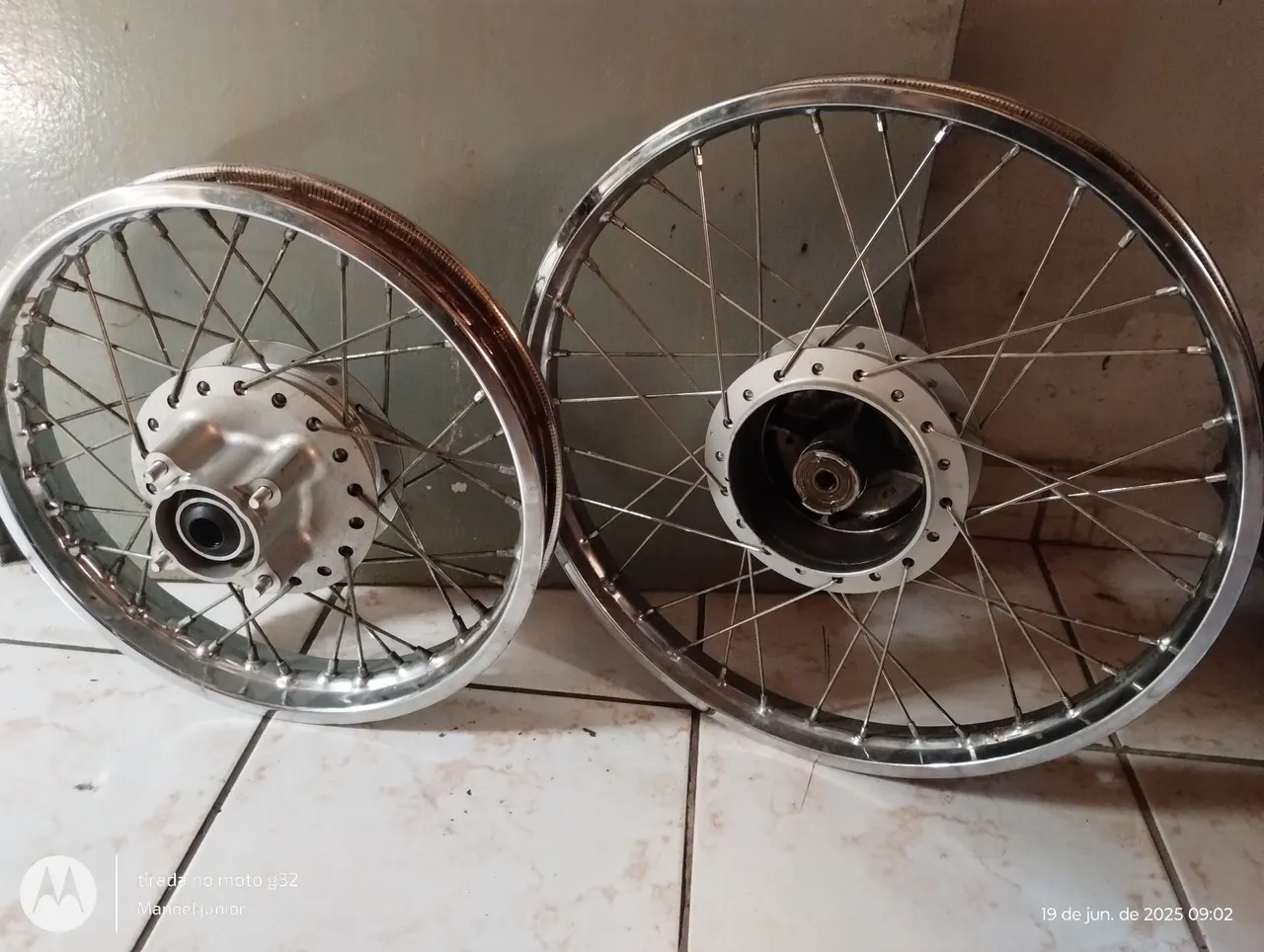 Rodas de Moto - Raiadas contato *