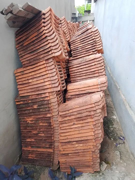 Telhas de cerâmica usadas - ótimo preço!