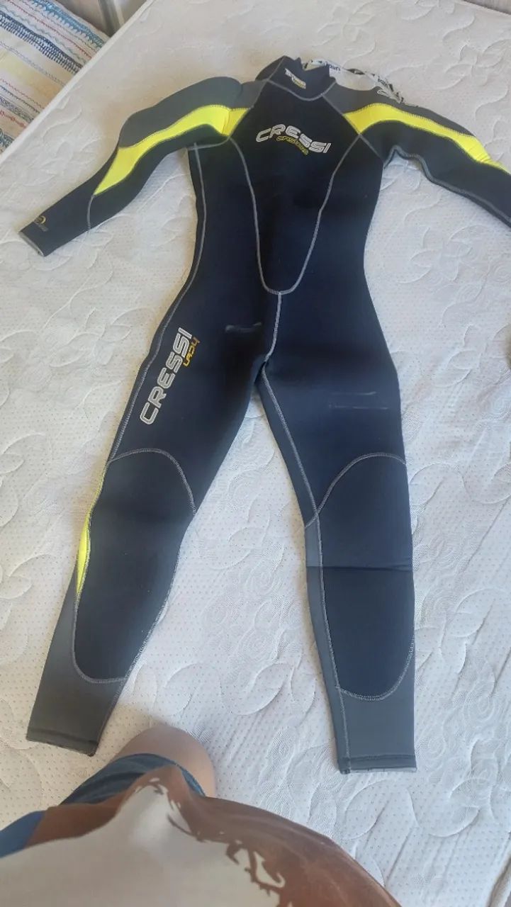 Roupa mergulho neoprene CRESSI CASTORO LADY 5mm tam. S - Foto 4