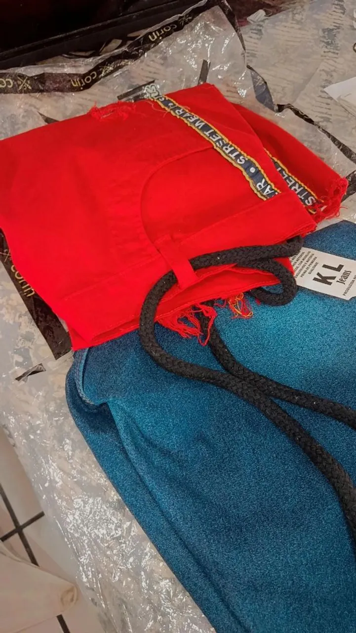 Bermudas jeans