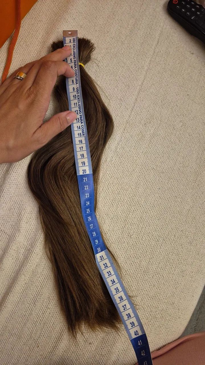 Cabelo humano loiro natural  - Foto 3
