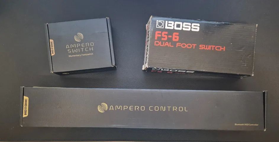 Boss RC-505 + Ampero Control + Ampero Switch + Boss FS-6 - Foto 3