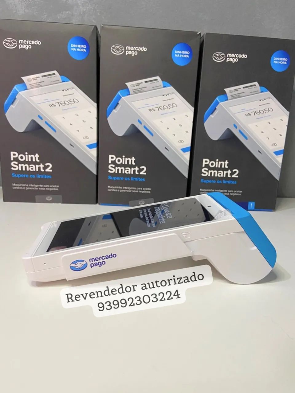 Point Smart 2 - Máquina de Cartão Mercado Pago - Foto 4