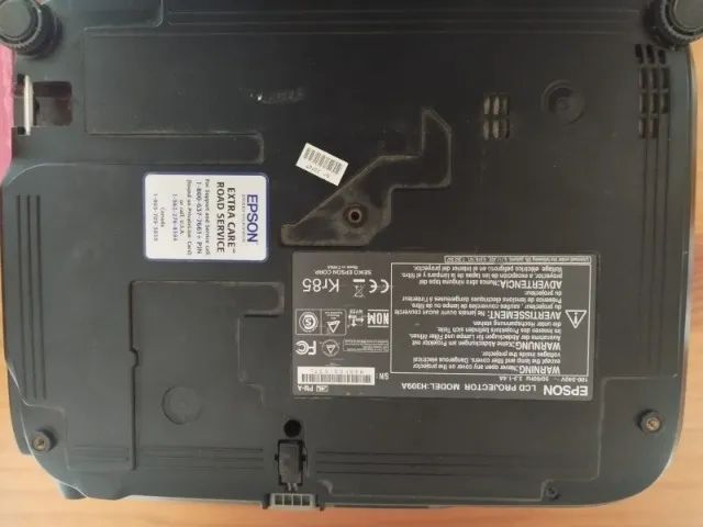 Vendo Projetor Epson Lumens Preto Usado - Foto 2