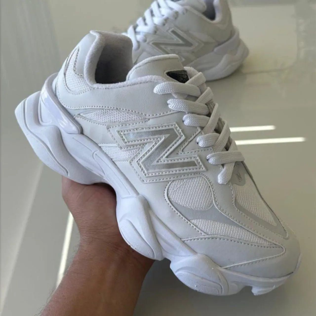Tênis New Balance 990v6 - Off White - Foto 2