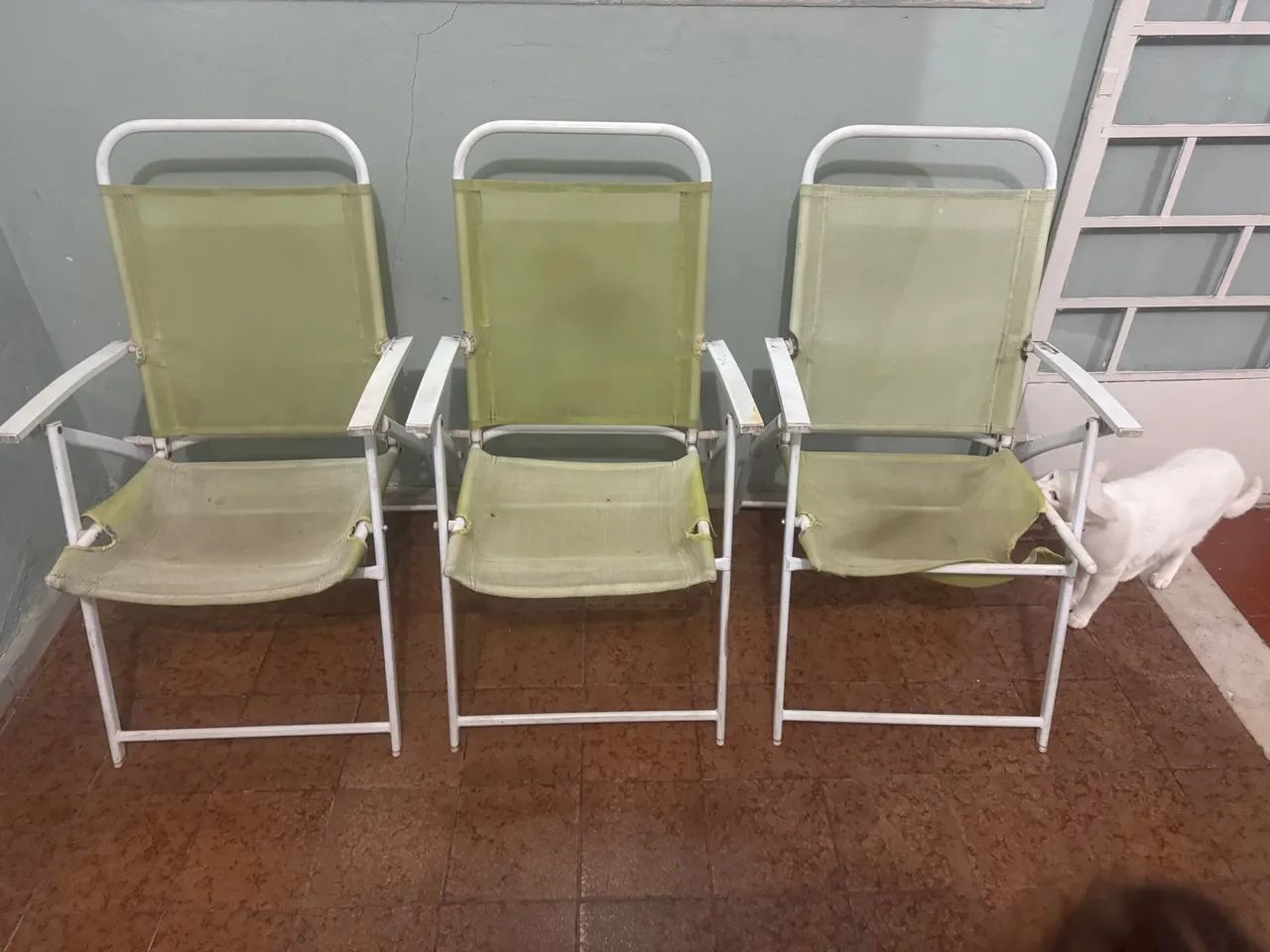 3 Cadeiras Dobráveis de Praia/Piscina64341732667779124