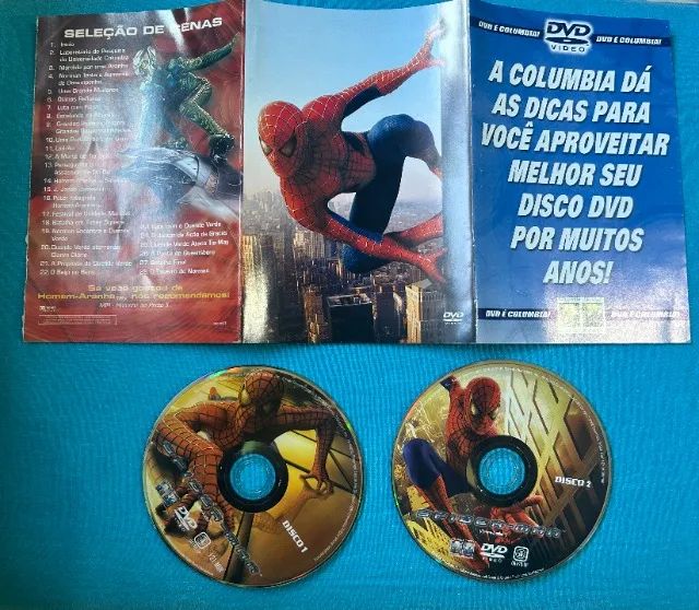 DVD DUPLO  DO FILME HOMEM ARANHA  - Foto 3