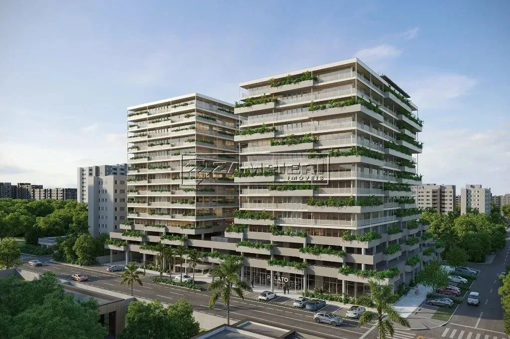 Salas comerciais amplas que variam de 45 a 94 m²