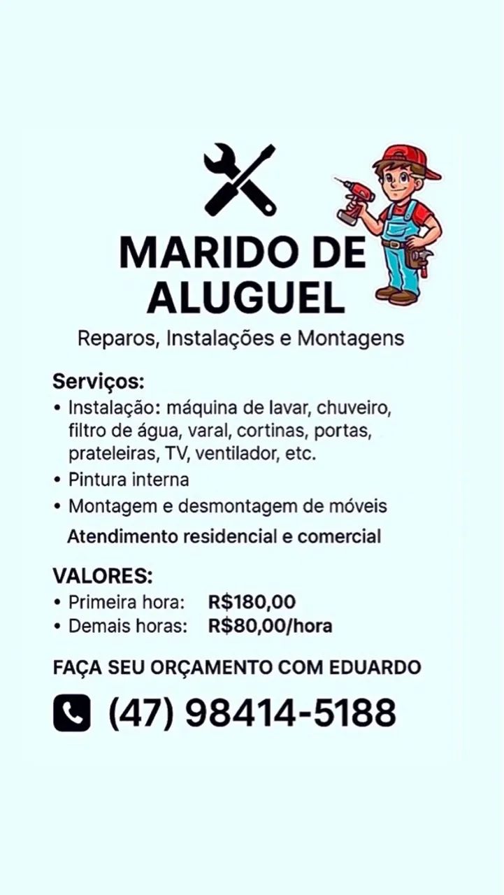 MARIDO DE ALUGUEL.    JOINVILLE  - Foto 2
