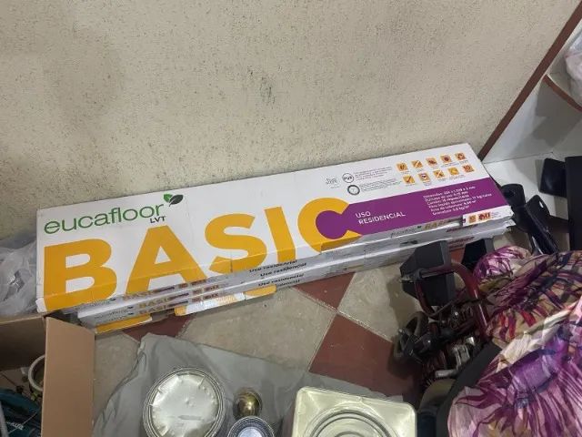 Piso vinílico Eucafloor - 6cx