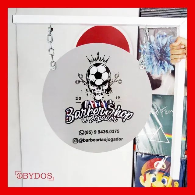 Placa Frente e Verso com suporte  - Foto 2